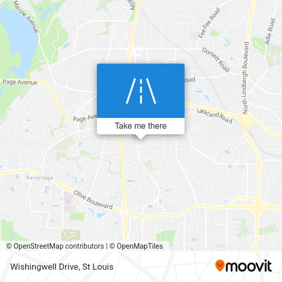 Mapa de Wishingwell Drive