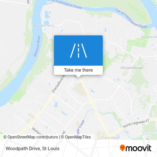 Woodpath Drive map