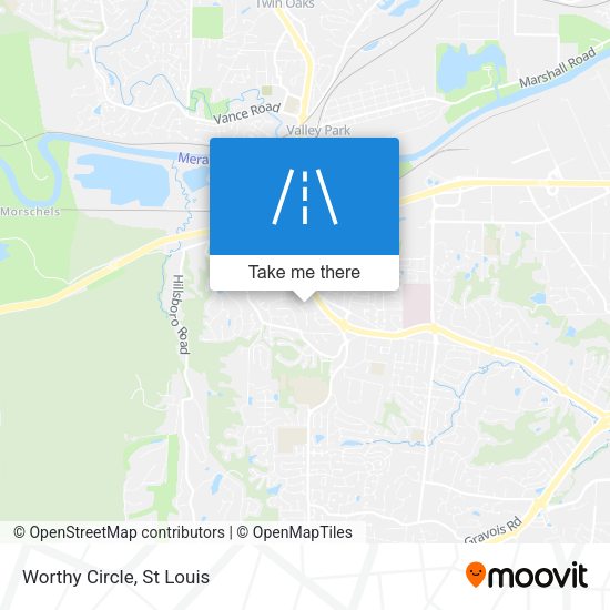 Mapa de Worthy Circle