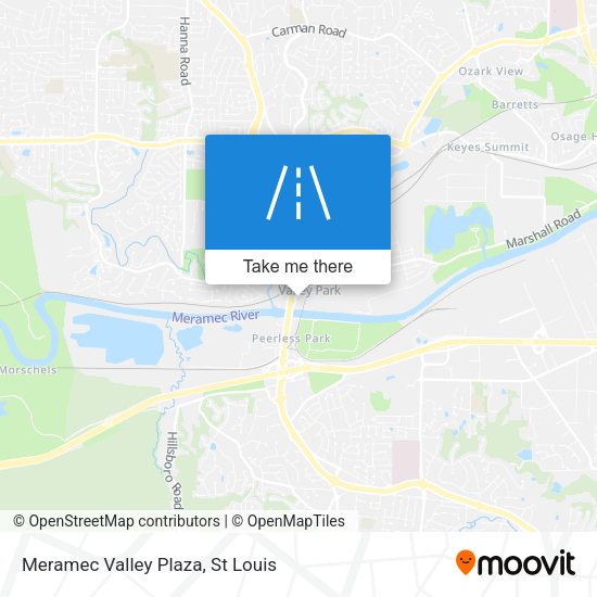 Meramec Valley Plaza map