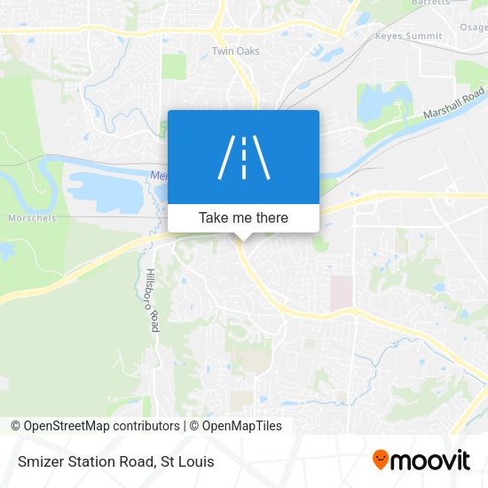 Smizer Station Road map