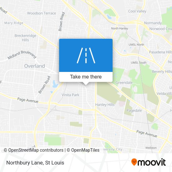 Mapa de Northbury Lane