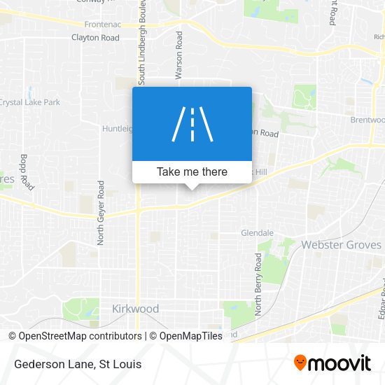 Mapa de Gederson Lane