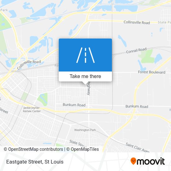 Mapa de Eastgate Street