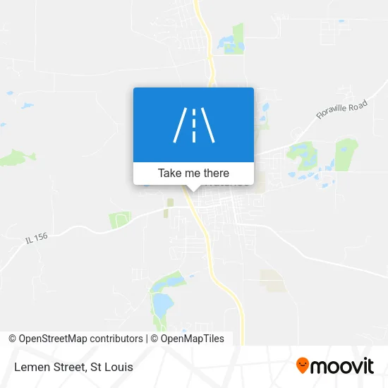 Lemen Street map