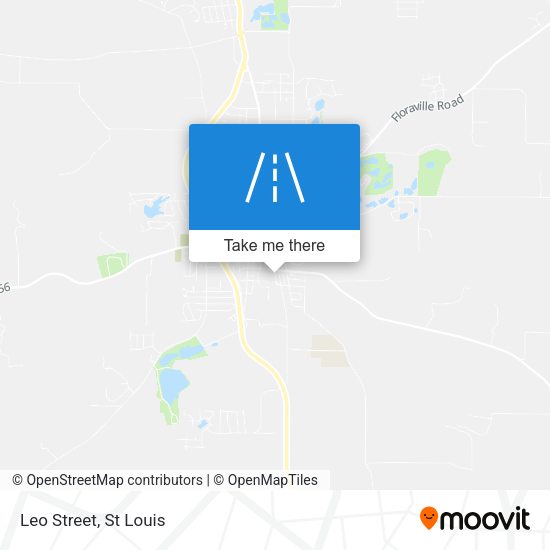 Mapa de Leo Street