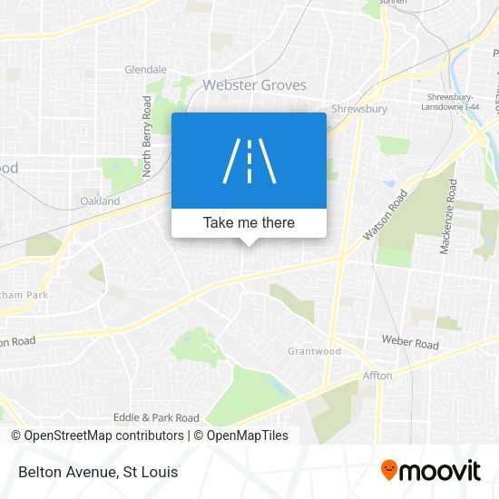 Mapa de Belton Avenue