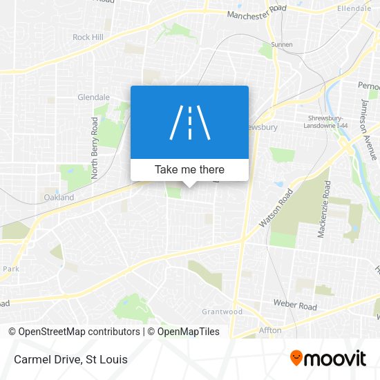 Mapa de Carmel Drive