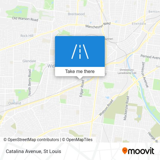 Mapa de Catalina Avenue