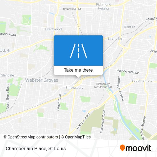 Mapa de Chamberlain Place