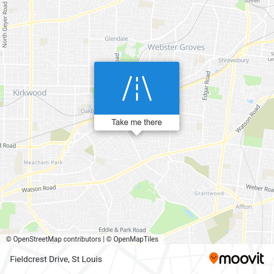 Mapa de Fieldcrest Drive