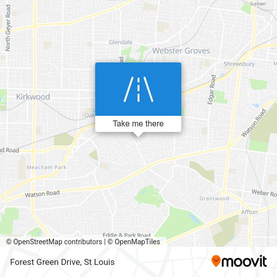 Forest Green Drive map