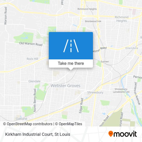 Mapa de Kirkham Industrial Court