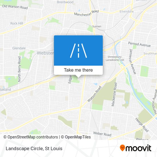 Landscape Circle map