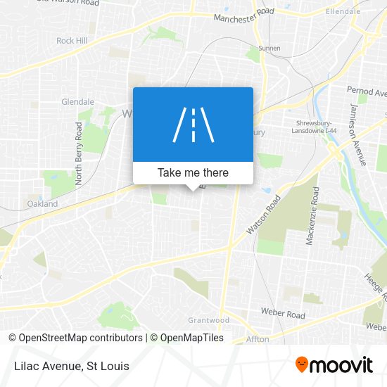 Mapa de Lilac Avenue