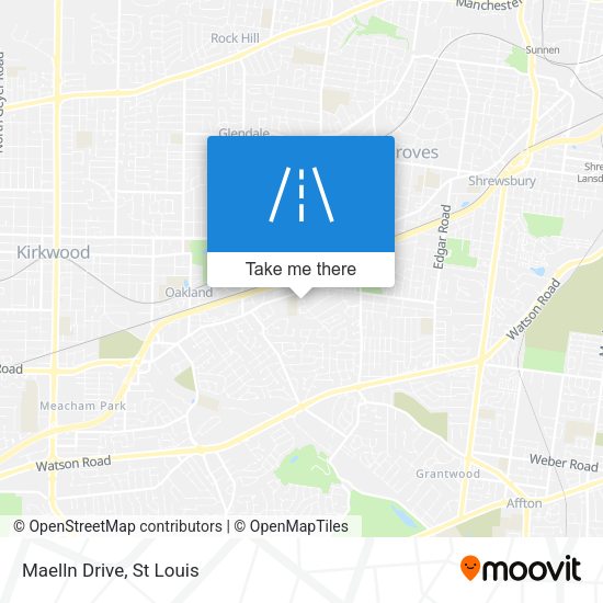 Mapa de Maelln Drive