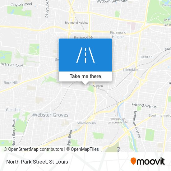 Mapa de North Park Street