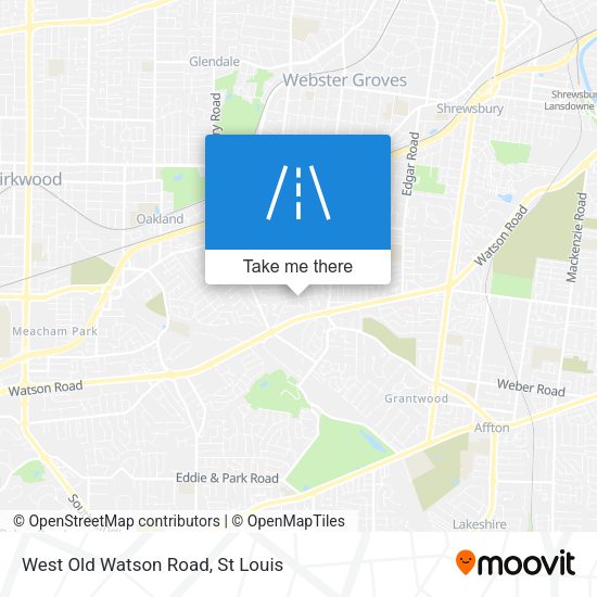 Mapa de West Old Watson Road