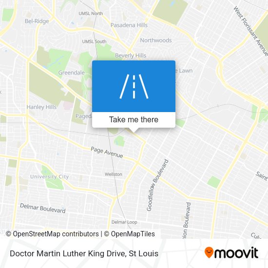 Mapa de Doctor Martin Luther King Drive