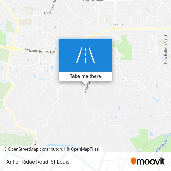 Mapa de Antler Ridge Road