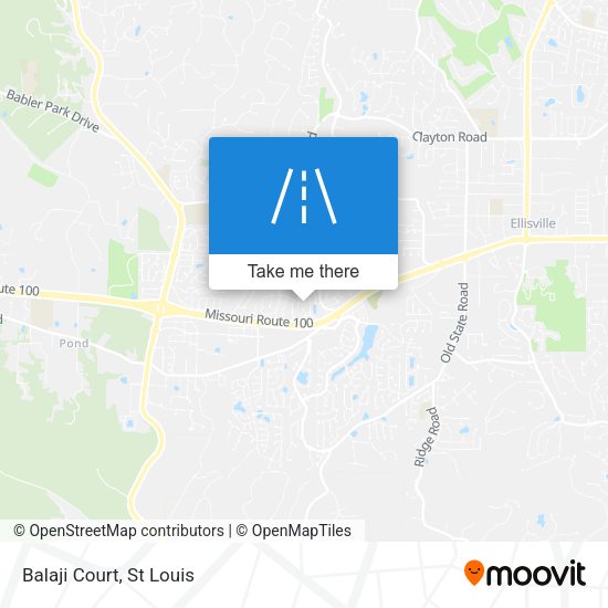 Mapa de Balaji Court