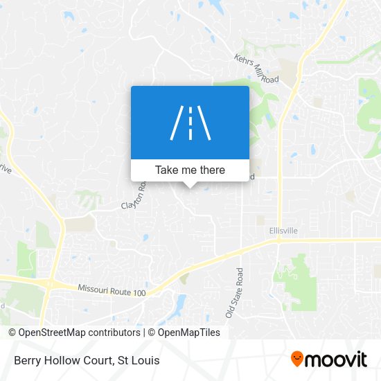 Berry Hollow Court map