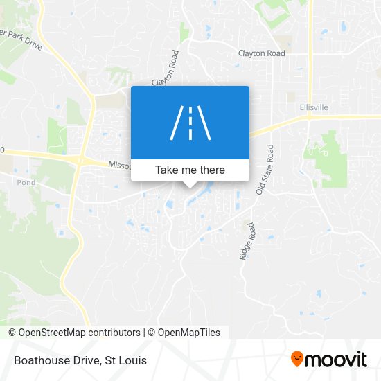 Mapa de Boathouse Drive