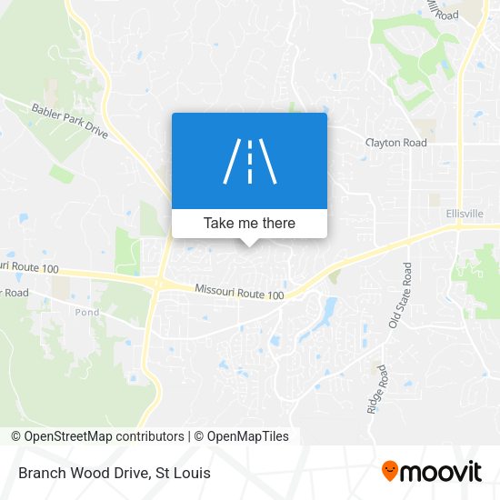 Mapa de Branch Wood Drive