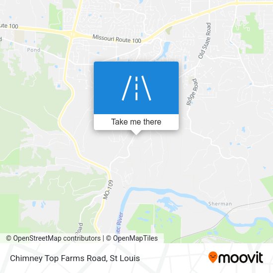 Chimney Top Farms Road map