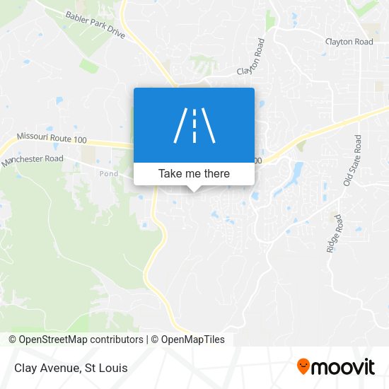 Mapa de Clay Avenue