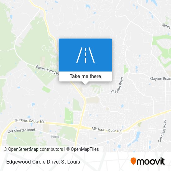 Edgewood Circle Drive map