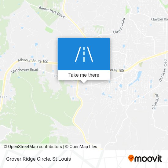 Mapa de Grover Ridge Circle