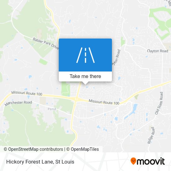 Mapa de Hickory Forest Lane