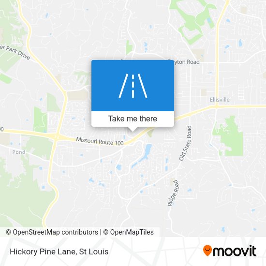 Mapa de Hickory Pine Lane