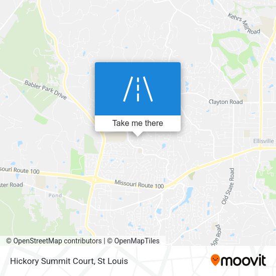 Hickory Summit Court map