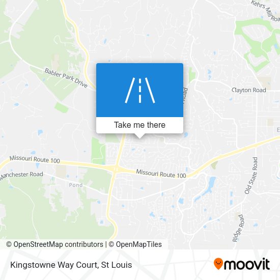 Mapa de Kingstowne Way Court