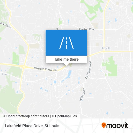 Lakefield Place Drive map
