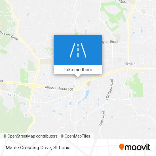 Mapa de Maple Crossing Drive