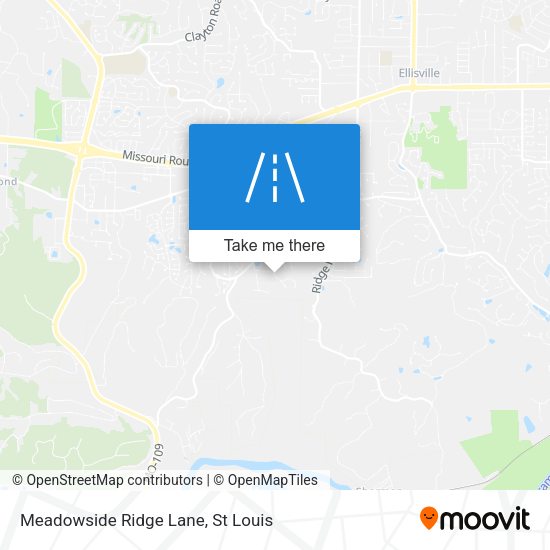 Meadowside Ridge Lane map