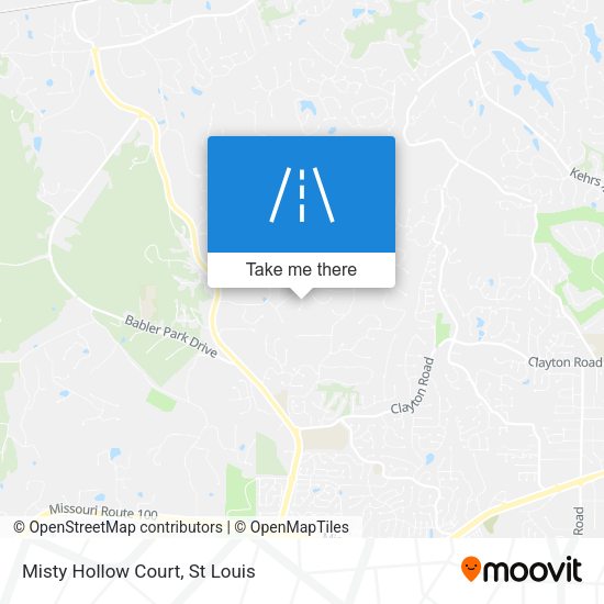 Mapa de Misty Hollow Court