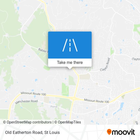Old Eatherton Road map