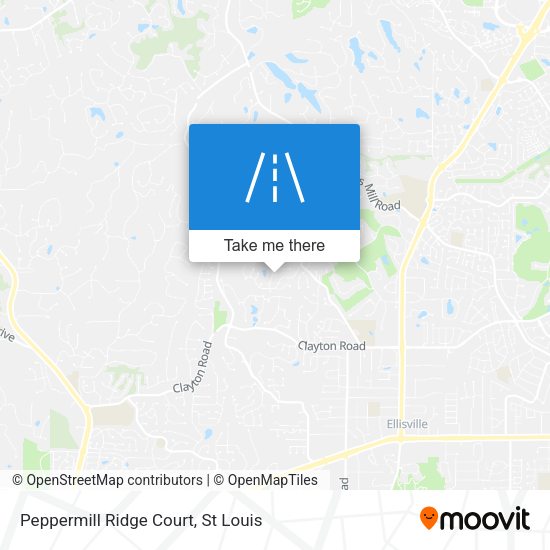 Peppermill Ridge Court map