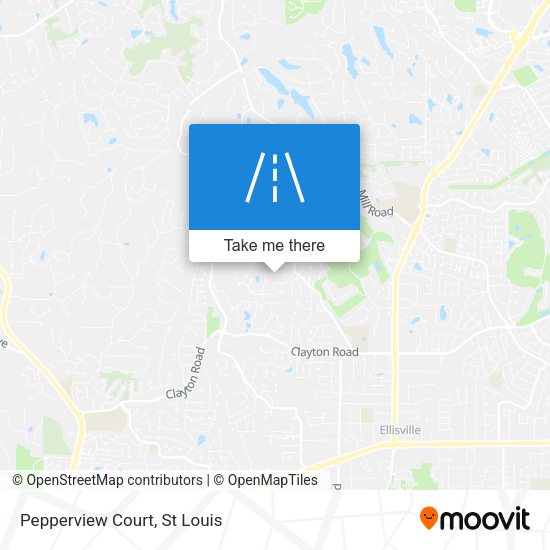 Mapa de Pepperview Court