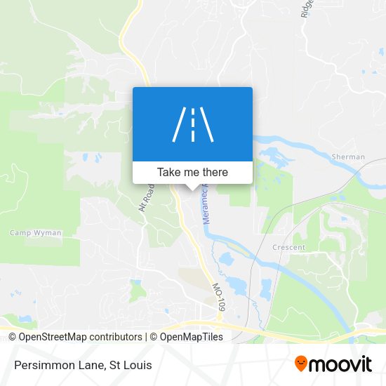 Mapa de Persimmon Lane