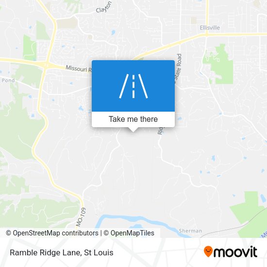 Mapa de Ramble Ridge Lane
