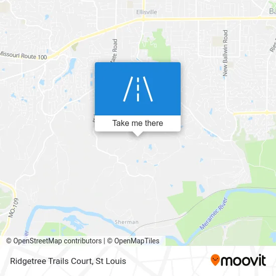 Ridgetree Trails Court map