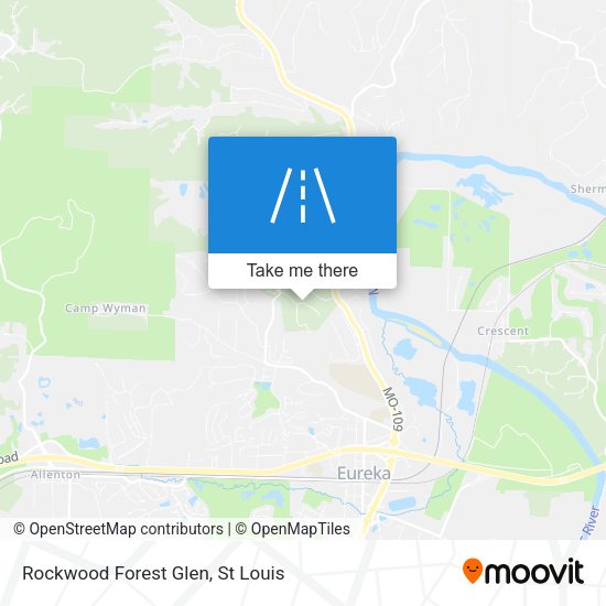 Mapa de Rockwood Forest Glen