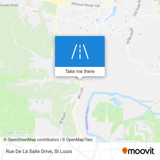 Mapa de Rue De La Salle Drive