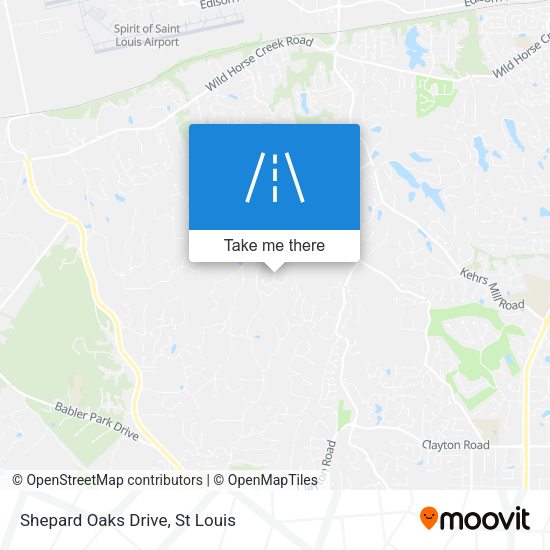 Shepard Oaks Drive map