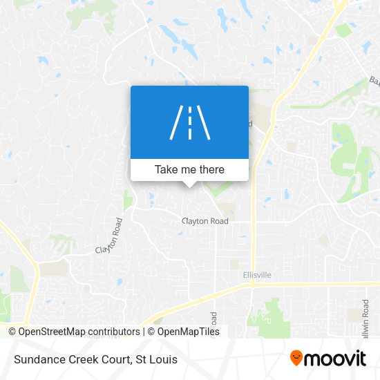 Sundance Creek Court map